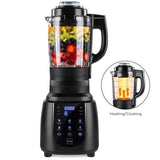 1200W 1.8L High-Speed Professional Kitchen Smoothie Blender w/ Heating